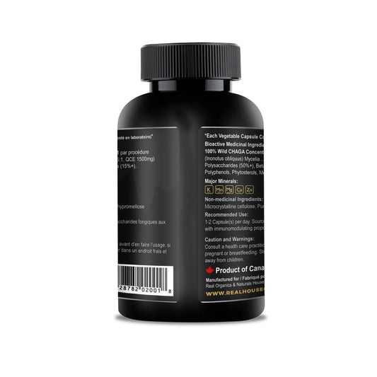 Canadian Wild Chaga - Dual Extracted realhousecanada