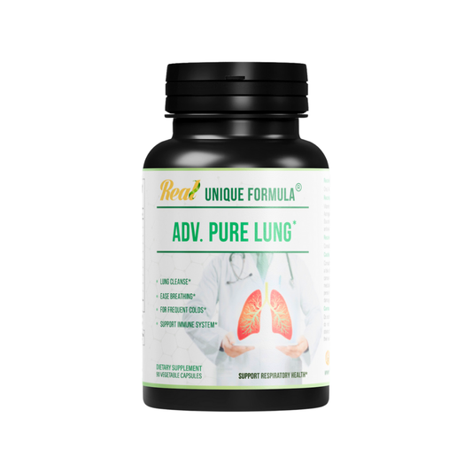 Turmeric Supplement: Unique Formula® Advanced Pure Lung, 90 Capsules